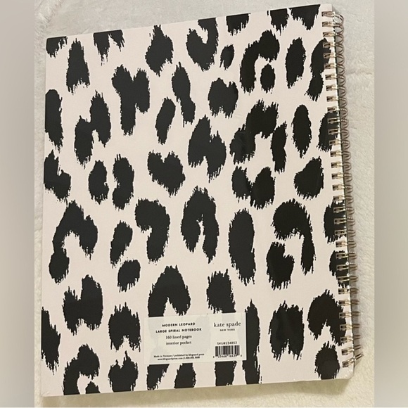 Kate Spade Modern Leopard Journal NWT - Picture 2 of 2